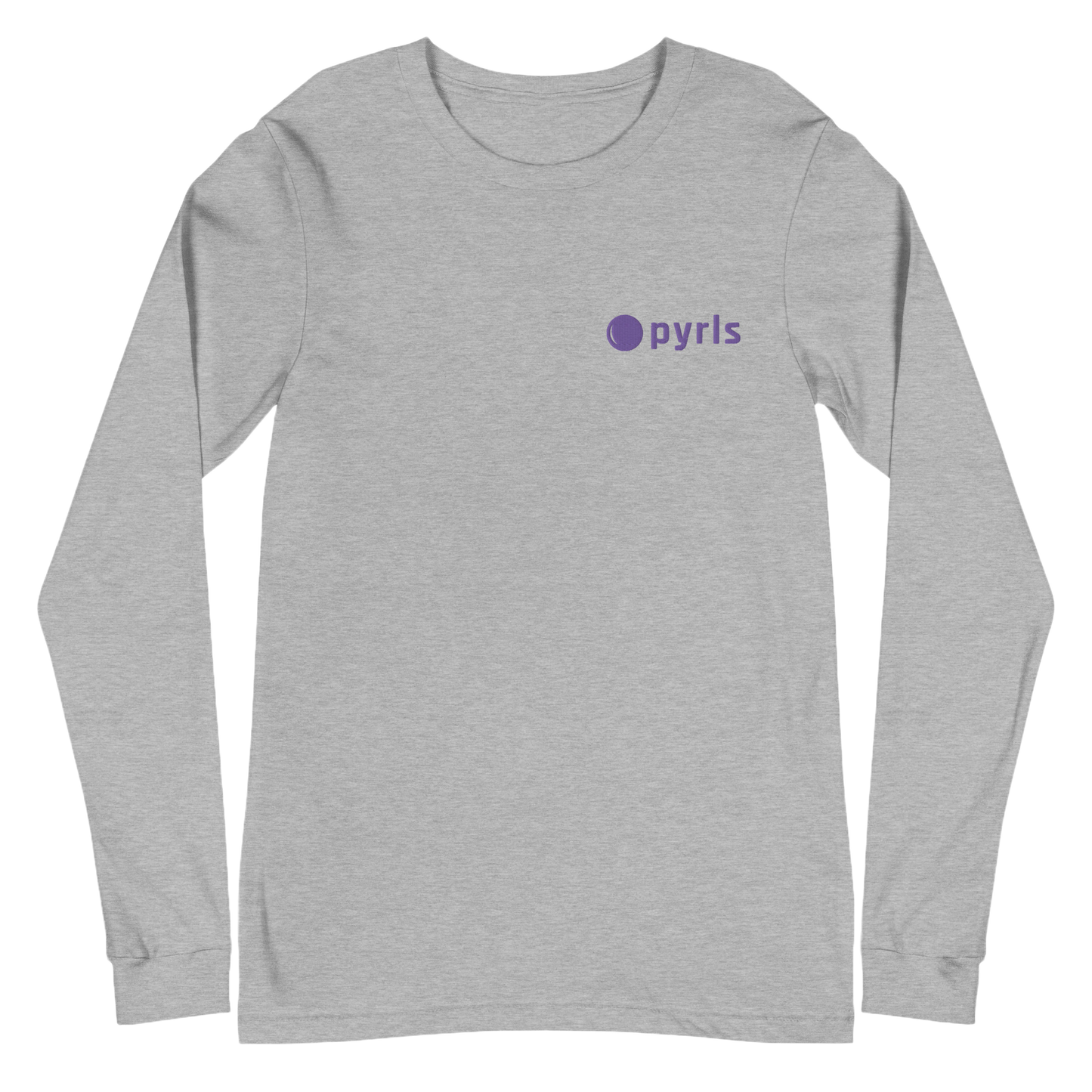 Long Sleeve Logo Tee, Embroidered
